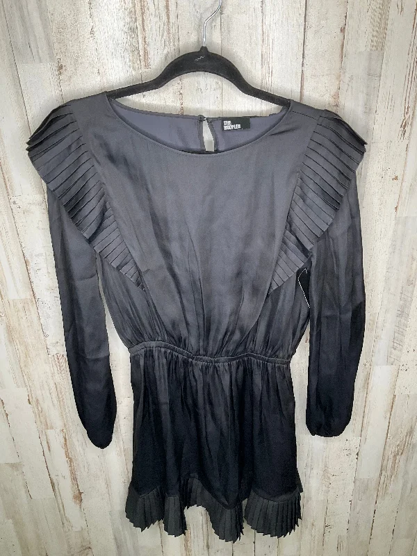 Black Dress Party Short Cma, Size M Glittery Long Formal