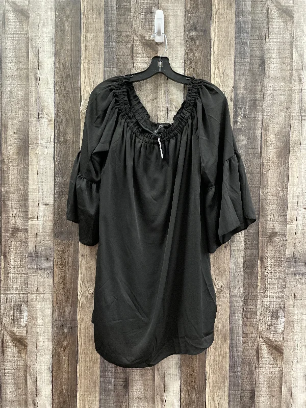 Black Dress Party Short Zanzea, Size Xl Tunics Practical easy-care