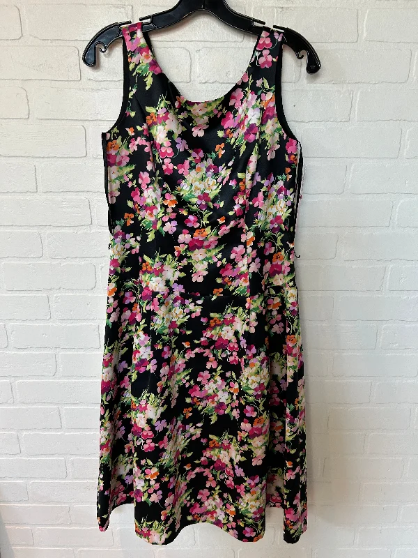 Black & Pink Dress Party Short Eliza J, Size M Tunics Short Trendy