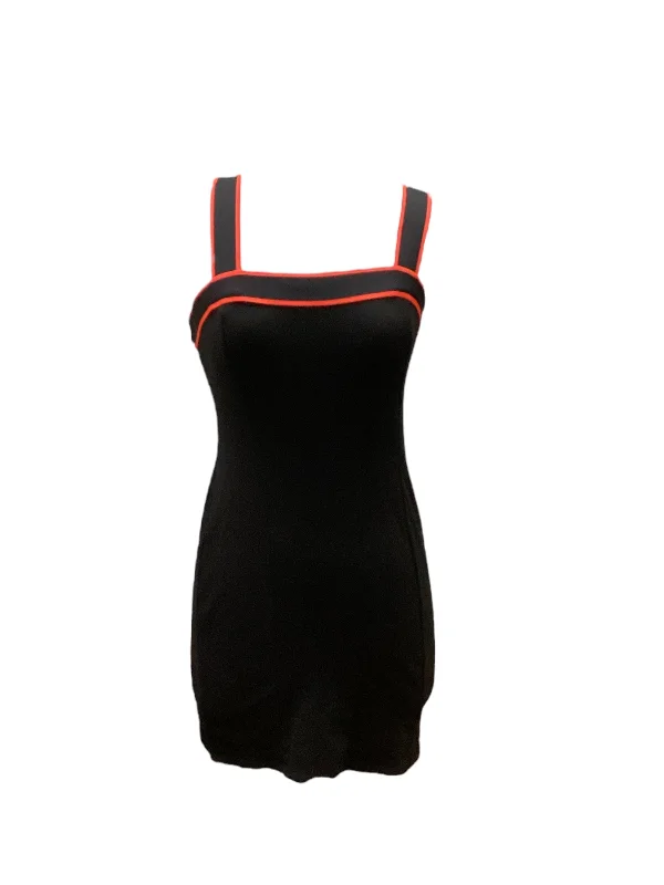 Black & Red Dress Party Short Forever 21, Size L A-Line Day Work