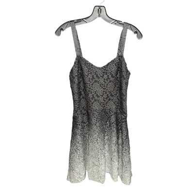 Black & Silver Dress Party Short Free People, Size L Tunics Lace romantic