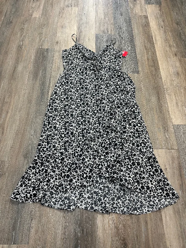 Black & White Dress Party Long Chelsea 28, Size M Tunics Running lightweight