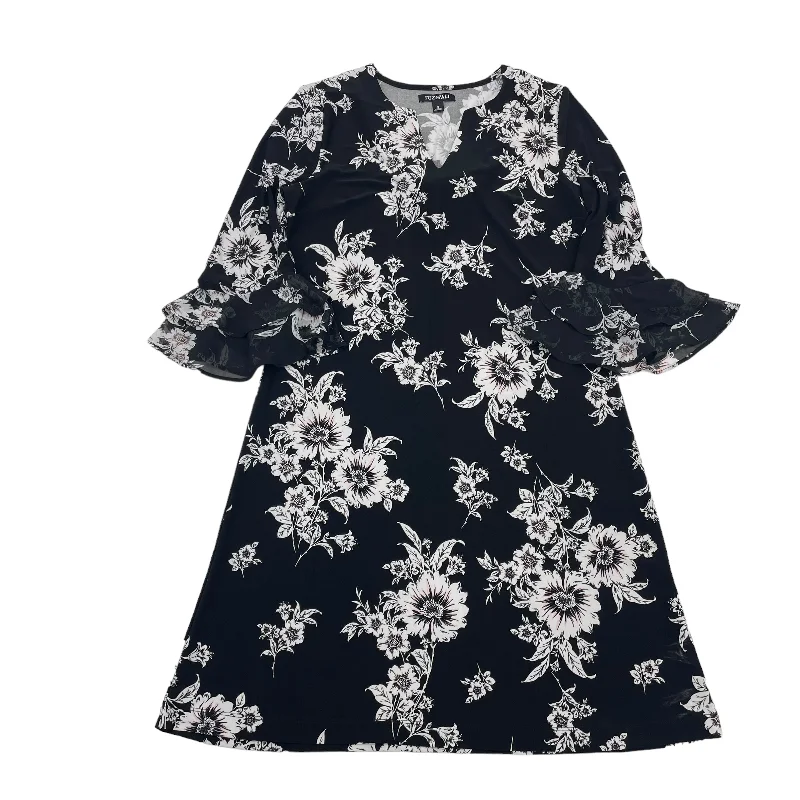 Black & White Dress Party Short Roz And Ali, Size S Tunics Practical durable