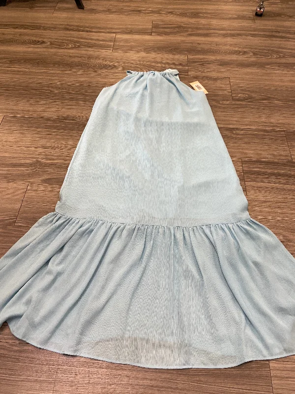 Blue Dress Party Long Justfab, Size Xl Tunics Short Trendy