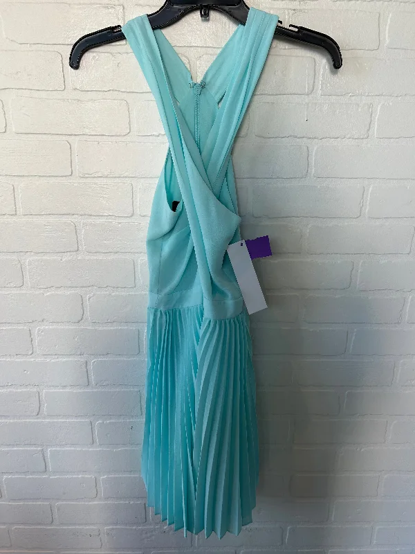 Blue Dress Party Short Bebe, Size Xs Tunics Cozy comfortable