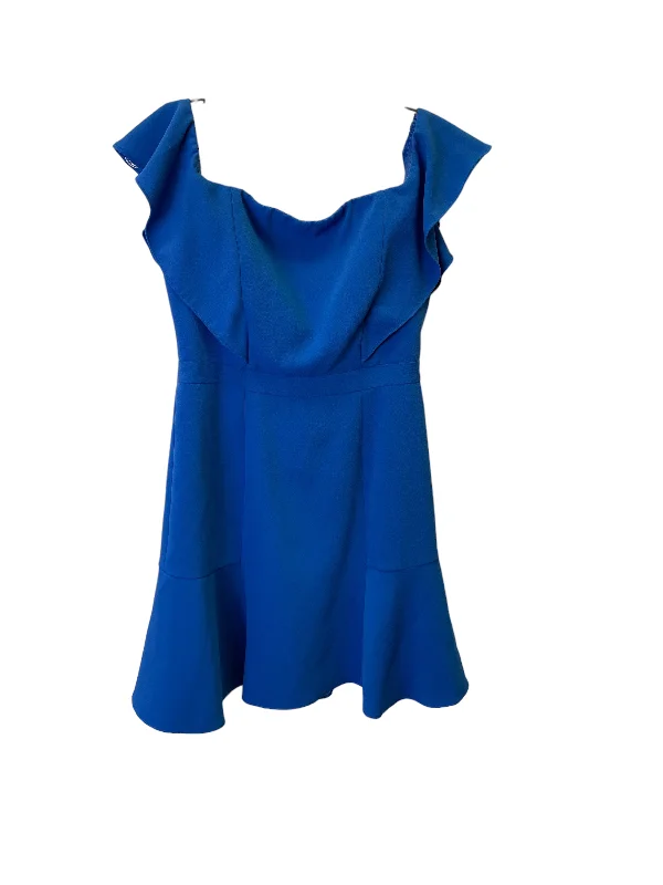 Blue Dress Party Short By Bcbgmaxazria, Size: S Tunics Exclusive limited