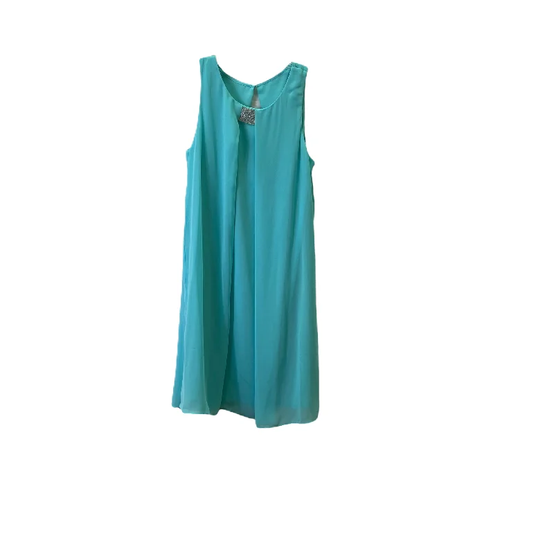 Blue Dress Party Short By Msk, Size: S Tunics Running lightweight