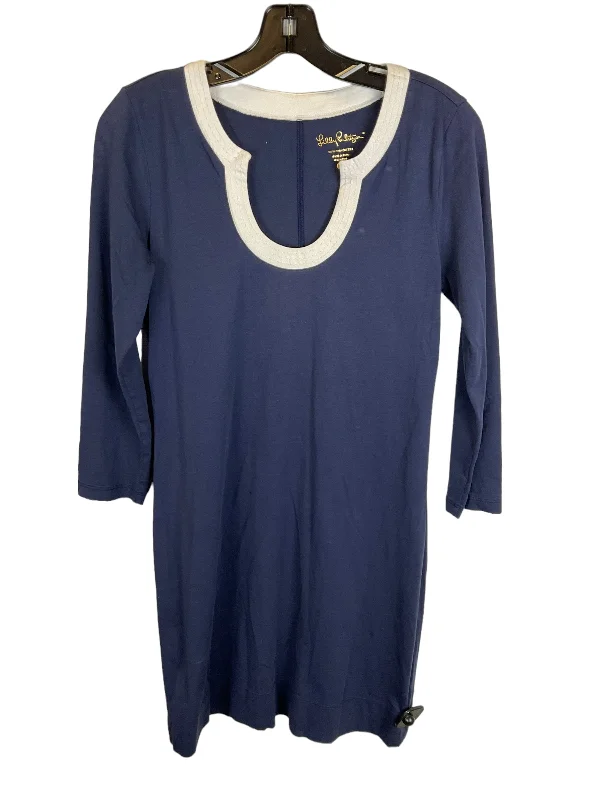 Blue Dress Party Short Lilly Pulitzer, Size S Tunics Leisure comfortable