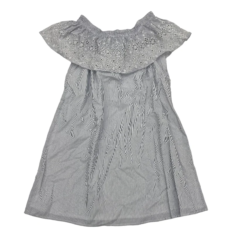 BLUE & WHITE LOFT DRESS PARTY SHORT, Size M Tunics Review highly