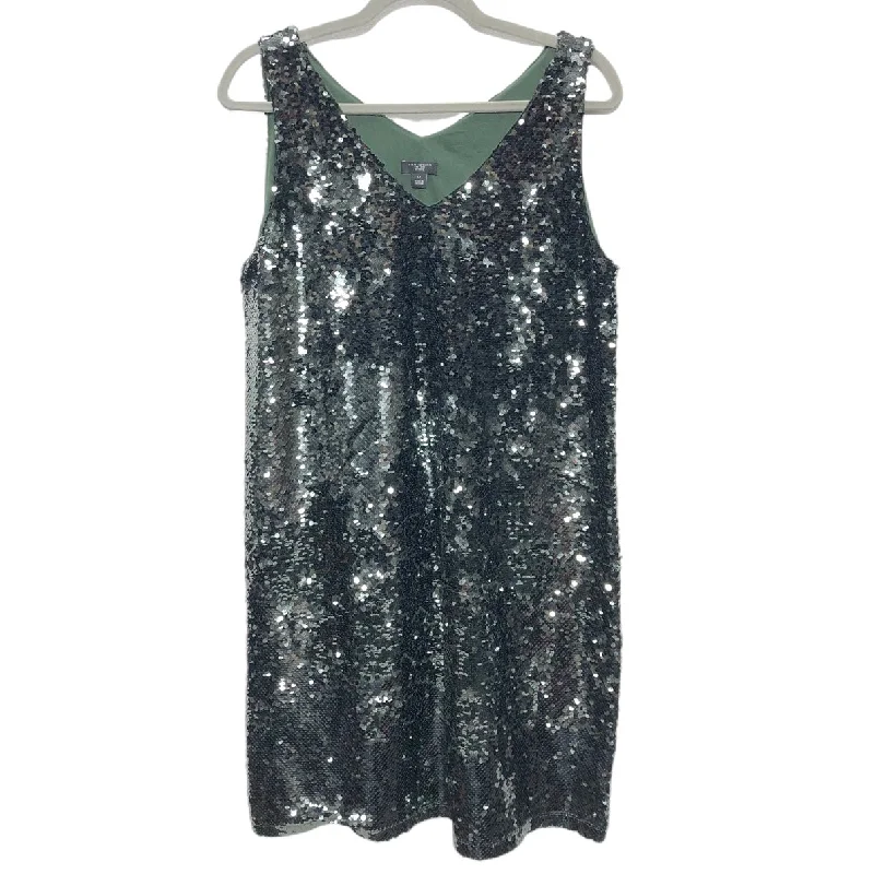 Dress Party Short By Ann Taylor In Green, Size: Lp Bodycon Fitted Nightout