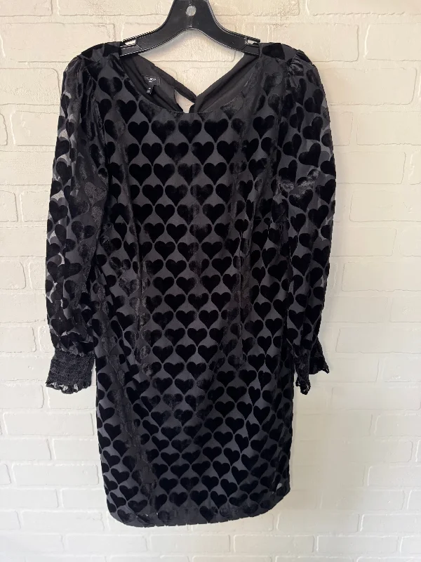 Dress Party Short By Talbots In Black, Size: Mp Tunics Cozy soft