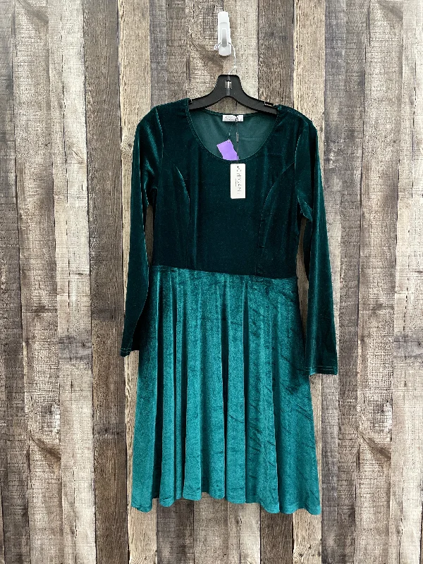 Green Dress Party Short Cme, Size M Tunics Favorite customer