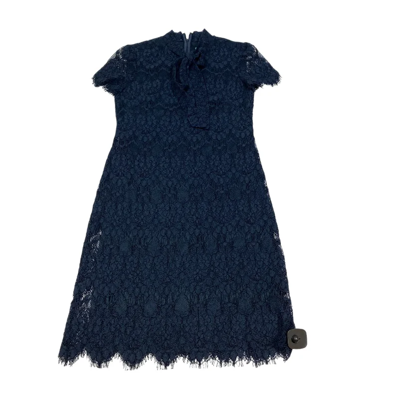 Navy Dress Party Short Antonio Melani, Size S Off-the-shoulder Chic Trendy