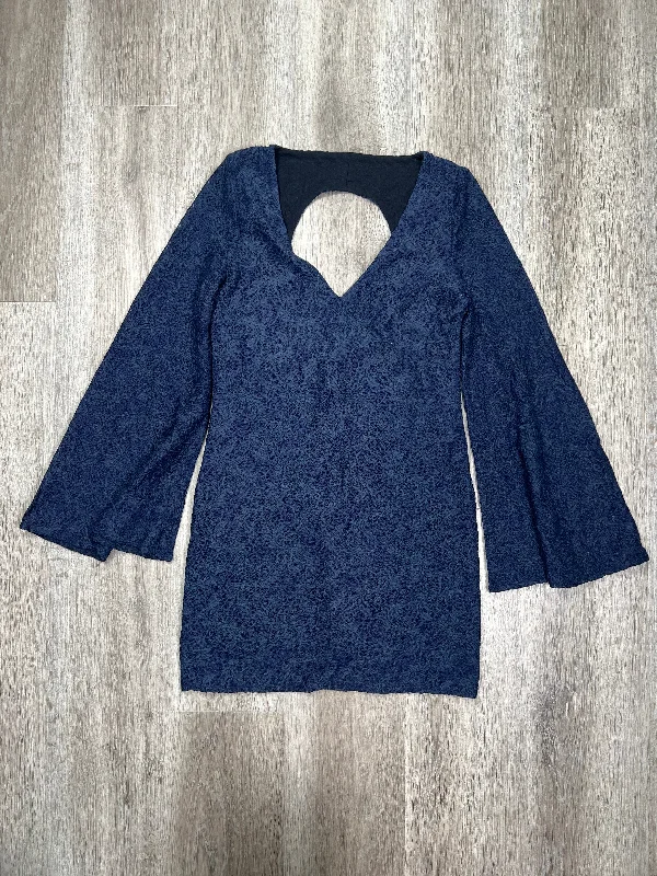 Navy Dress Party Short Evereve, Size S Tunics Trendy modern