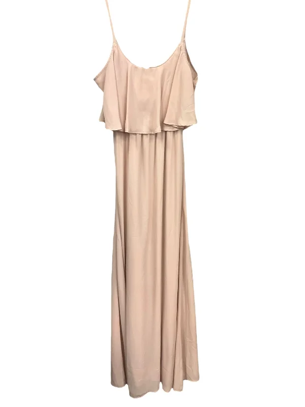 Pink Dress Party Long Mumu, Size Xs Tunics Stylish elegant