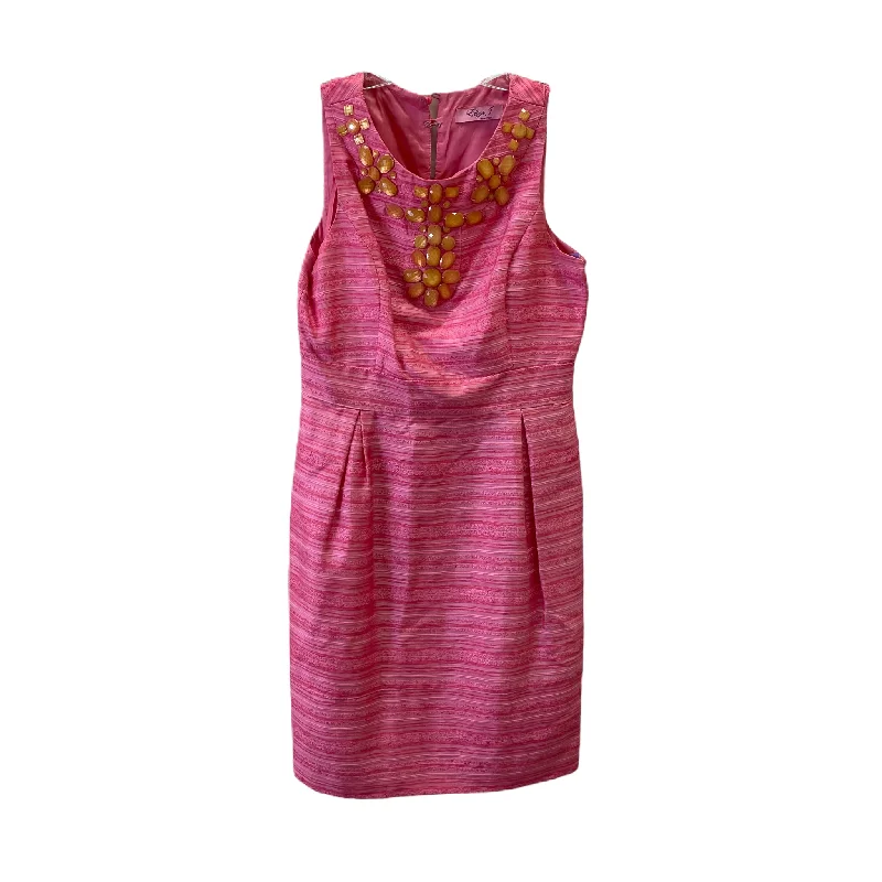 Pink Dress Party Short By Eliza J, Size: S Tunics Sophisticated sleek