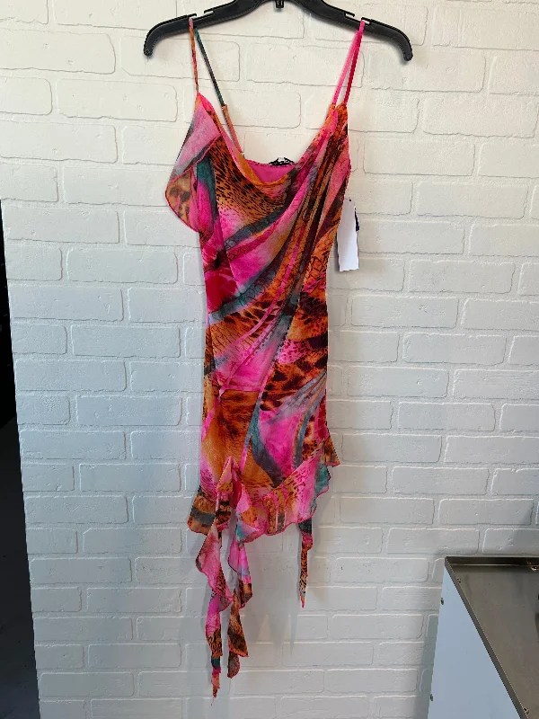 Pink Dress Party Short Fashion Nova, Size S Tunics Chic fashionable