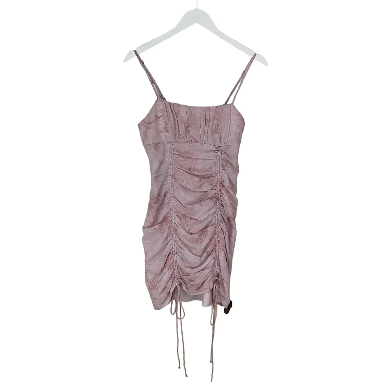 Pink Dress Party Short Forever 21, Size M empire Waist empire