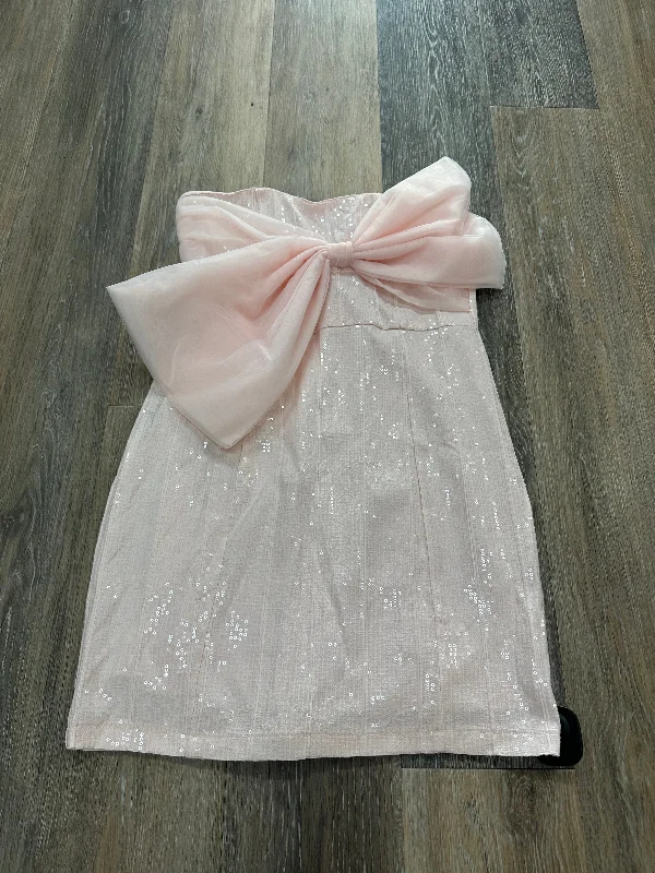 Pink Dress Party Short Hello Molly, Size Xs Tunics Print Colorful