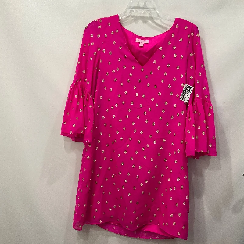 Pink Dress Party Short Lilly Pulitzer, Size 0 Tunics Velvet soft