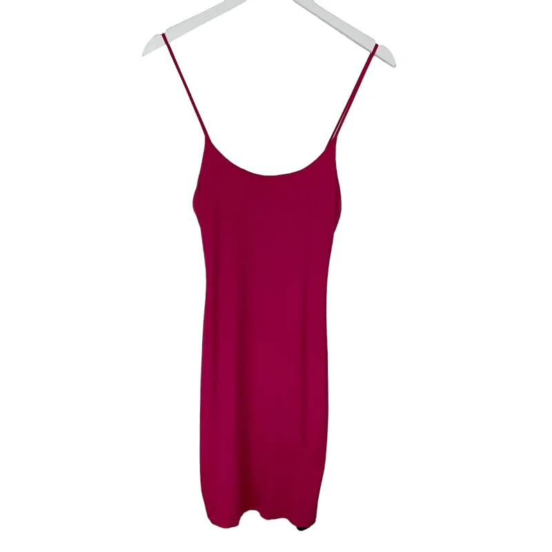 Pink Dress Party Short Love J, Size S Halter Neckline Beach