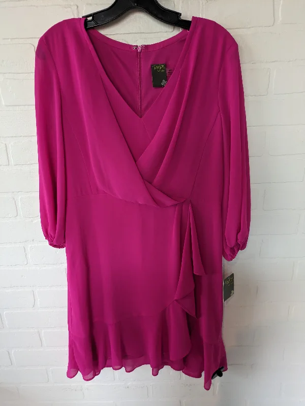 Pink Dress Party Short Taylor, Size M Tunics Vintage classic