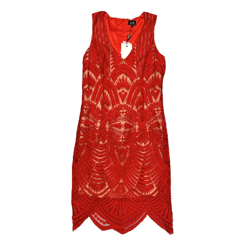 Red Dress Party Short By Bardot, Size: M Tunics Fall fleece