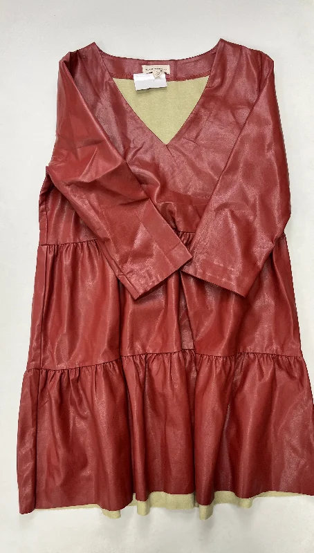 Red Dress Party Short Ee Some, Size S Tunics Running lightweight