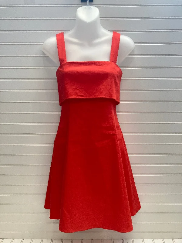 Red Dress Party Short Theory, Size 0 Tunics Luxurious premium