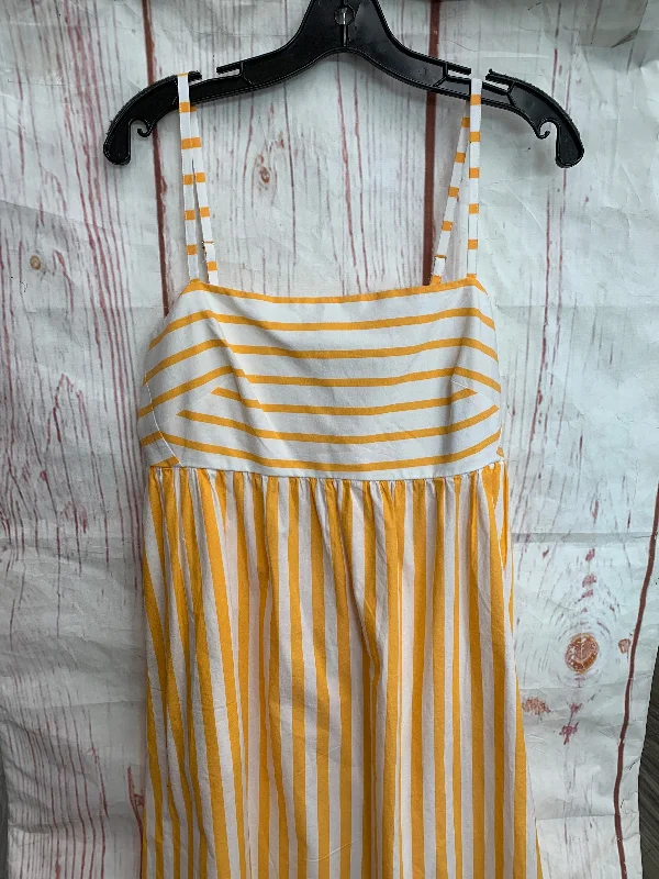 Yellow Dress Party Short J Crew O, Size 10 A-Line Day Work