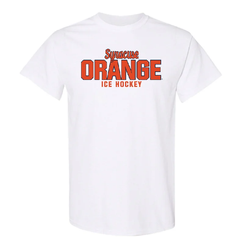 Syracuse - NCAA Women's Ice Hockey : Sarah-Michelle Gendron - Classic Shersey T-Shirt-- Terry Blend Velvet Blend Canvas Blend Syracuse - NCAA Women's Ice Hockey : Sarah-Michelle Gendron - Classic Shersey T-Shirt-- Terry Blend Velvet Blend Canvas Blend