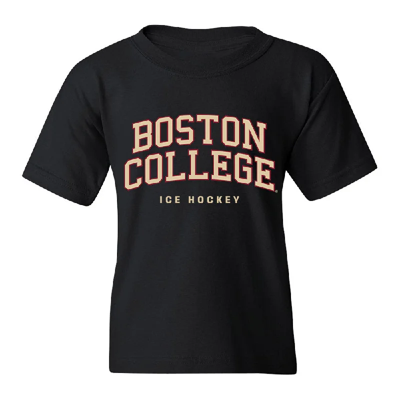 Boston College - NCAA Women's Ice Hockey : Skyler Sharfman - Classic Shersey Youth T-Shirt-- Thin T-Shirt Open Front Quick Dry Boston College - NCAA Women's Ice Hockey : Skyler Sharfman - Classic Shersey Youth T-Shirt-- Thin T-Shirt Open Front Quick Dry