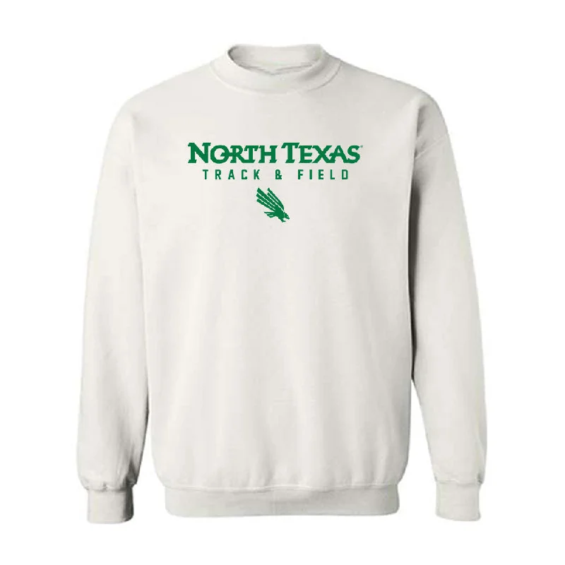 North Texas - NCAA Women's Track & Field : Jasmyn Reece - Classic Shersey Crewneck Sweatshirt Hoodie with Hood Adjustable Protection North Texas - NCAA Women's Track & Field : Jasmyn Reece - Classic Shersey Crewneck Sweatshirt Hoodie with Hood Adjustable Protection