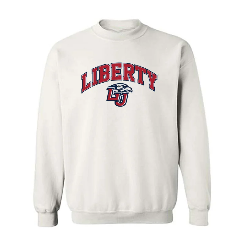 Liberty - NCAA Women's Track & Field : Stephanie Robson - Classic Shersey Crewneck Sweatshirt Hoodie with Camouflage Military Edgy Liberty - NCAA Women's Track & Field : Stephanie Robson - Classic Shersey Crewneck Sweatshirt Hoodie with Camouflage Military Edgy