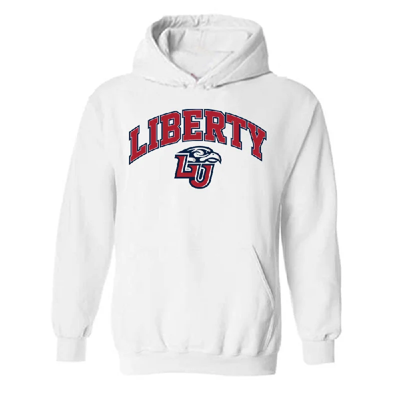 Liberty - NCAA Women's Track & Field : Parker Goldstein - Classic Shersey Hooded Sweatshirt Hoodie with Reflective Safety Nightwear Liberty - NCAA Women's Track & Field : Parker Goldstein - Classic Shersey Hooded Sweatshirt Hoodie with Reflective Safety Nightwear