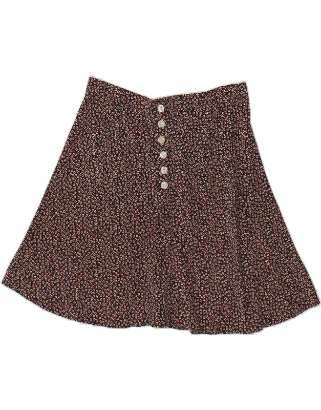 BALLOON Womens A-Line Skirt EU 40 Medium W28 Navy Blue Floral Silk lace skirt romantic BALLOON Womens A-Line Skirt EU 40 Medium W28 Navy Blue Floral Silk lace skirt romantic