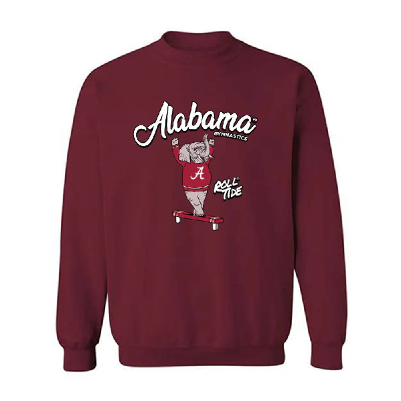Alabama - NCAA Women's Gymnastics : Natalia Pawlak - Crewneck Sweatshirt Fashion Shersey Hoodie with Color Block Contrast Stylish Alabama - NCAA Women's Gymnastics : Natalia Pawlak - Crewneck Sweatshirt Fashion Shersey Hoodie with Color Block Contrast Stylish