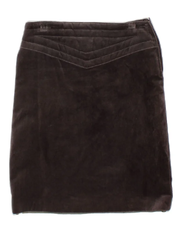 VINTAGE Womens Straight Skirt IT 44 Medium W28 Black Cotton corduroy skirt comfortable VINTAGE Womens Straight Skirt IT 44 Medium W28 Black Cotton corduroy skirt comfortable