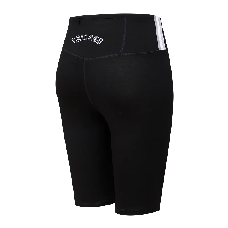 MLB CHICAGO WHITE SOX CLASSIC WOMEN'S BIKE SHORT (BLACK)