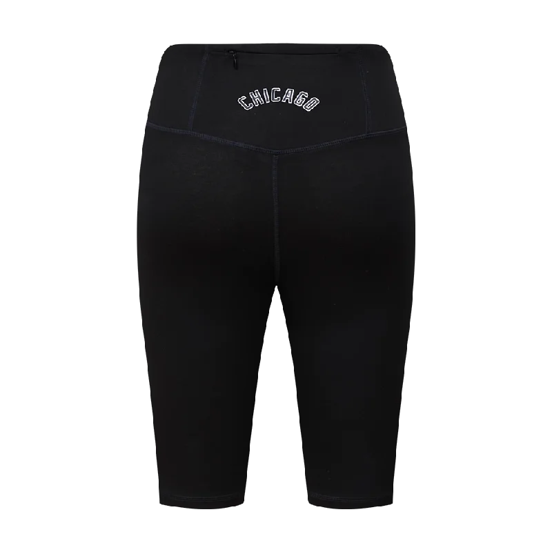 MLB CHICAGO WHITE SOX CLASSIC WOMEN'S BIKE SHORT (BLACK)