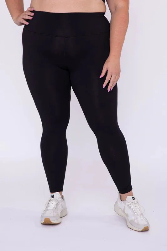 Mono B Form Fit Black Leggings