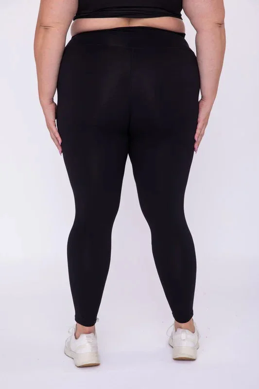 Mono B Form Fit Black Leggings